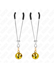 KINK - PINZAS PARA PEZONES FINA CON CASCABEL 7 CM