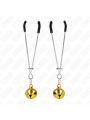 KINK - PINZAS PARA PEZONES FINA CON CASCABEL 7 CM