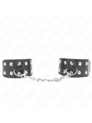 KINK - MUÑEQUERAS CON DOBLE LÍNEA DE TACHUELAS AJUSTABLE