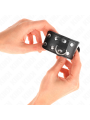 KINK - MUÑEQUERAS CON DOBLE LÍNEA DE TACHUELAS AJUSTABLE