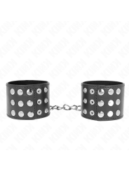 KINK - MUÑEQUERAS CON CIERRE A PRESIÓN AJUSTABLE 19-24 CM X 5.5 CM