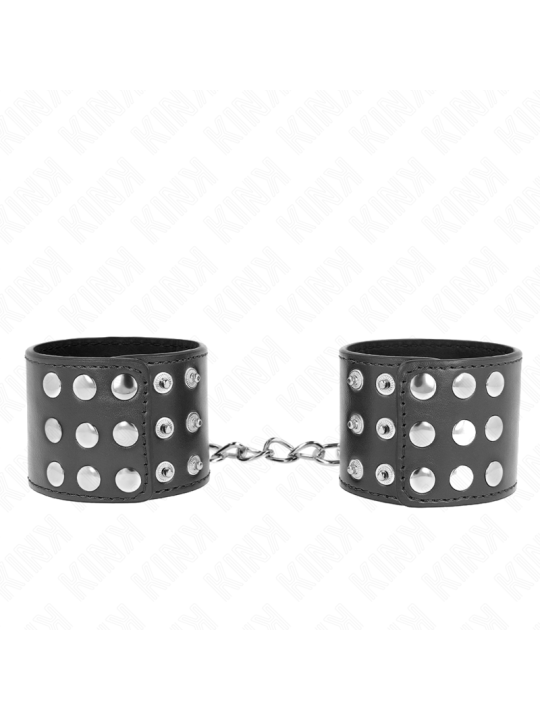KINK - MUÑEQUERAS CON CIERRE A PRESIÓN AJUSTABLE 19-24 CM X 5.5 CM