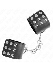 KINK - MUÑEQUERAS CON CIERRE A PRESIÓN AJUSTABLE 19-24 CM X 5.5 CM