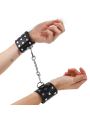 KINK - MUÑEQUERAS CON CIERRE A PRESIÓN LLENO DE TACHUELAS AJUSTABLE 19-24 CM X 5.5 CM