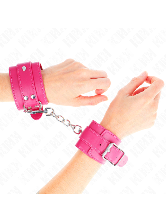 KINK - MUÑEQUERAS CON DETALLES EN AJUSTABLE 20-28 CM X 5.5 CM