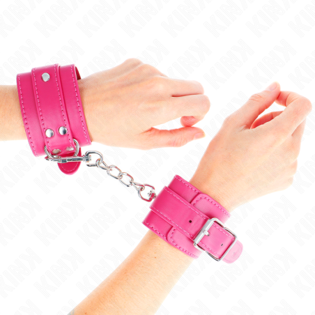 KINK - MUÑEQUERAS CON DETALLES EN AJUSTABLE 20-28 CM X 5.5 CM