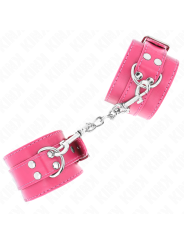 KINK - MUÑEQUERAS CON DETALLES EN AJUSTABLE 20-28 CM X 5.5 CM
