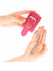 KINK - MUÑEQUERAS CON DETALLES EN AJUSTABLE 20-28 CM X 5.5 CM