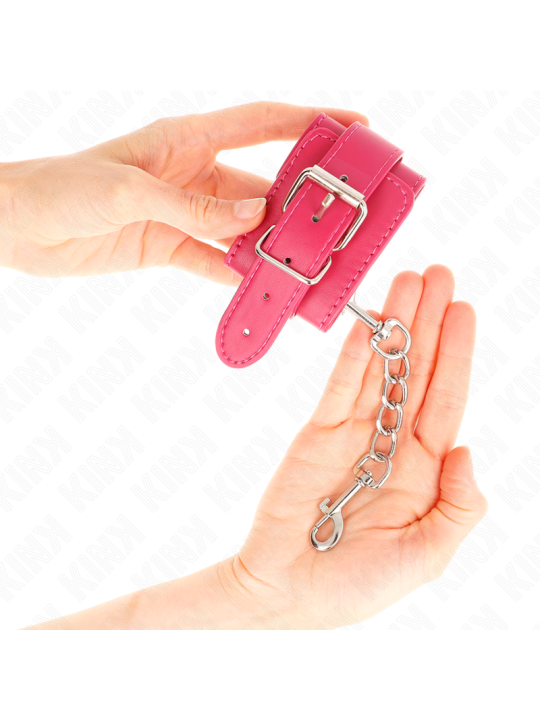 KINK - MUÑEQUERAS CON DETALLES EN AJUSTABLE 20-28 CM X 5.5 CM
