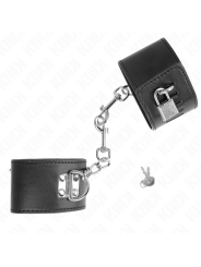KINK - MUÑEQUERAS CON CIERRE CANDADO AJUSTABLE 16-23 CM X 5.5 CM