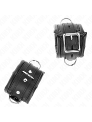 KINK - MUÑEQUERAS ESTILO HEAVY FORRO AJUSTABLE 20-30 CM X 6 CM