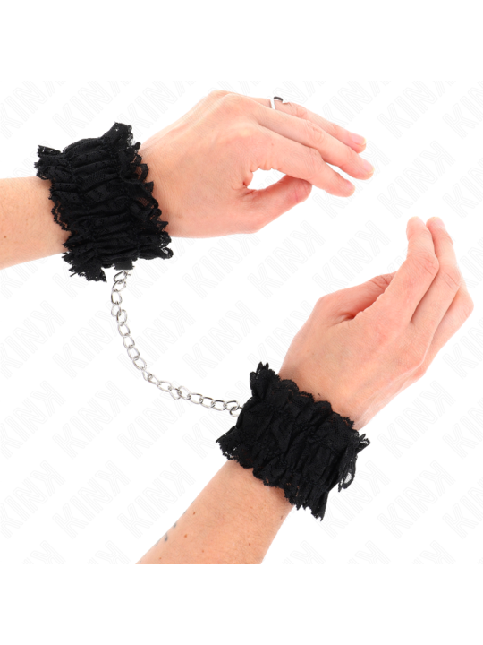 KINK - MUÑEQUERAS ELÁSTICAS DE ENCAJE