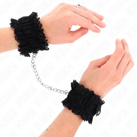 KINK - MUÑEQUERAS ELÁSTICAS DE ENCAJE