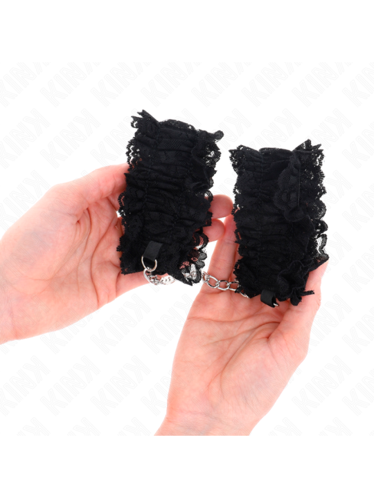 KINK - MUÑEQUERAS ELÁSTICAS DE ENCAJE