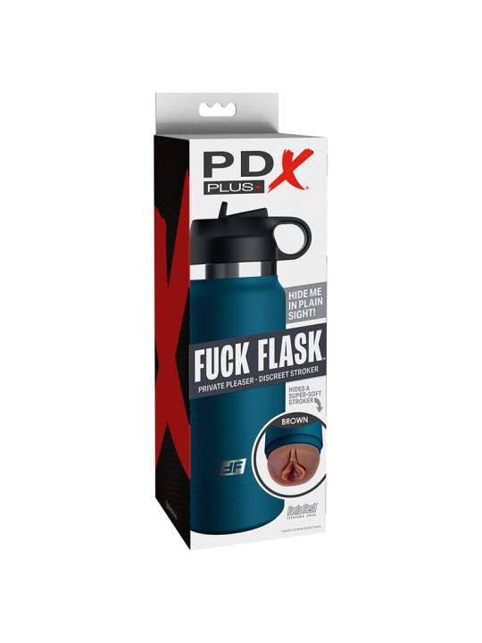 PDX PLUS - FUCK FLASK ESTIMULADOR VAGINA DISCRETO MULATO