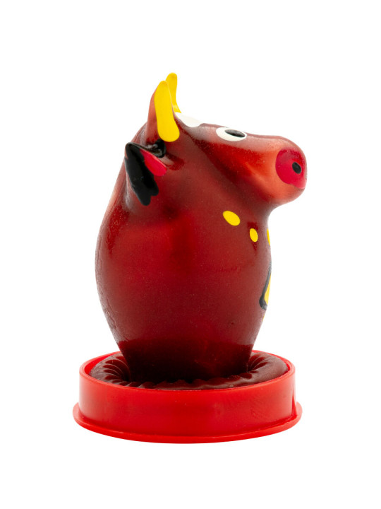 CONDOMERIE - PRESERVATIVO DECORATIVO PINTADO A MANO TORO
