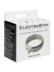 ELECTRASTIM - PRESTIGE ANILLO ELECTROMAGNÉTICO DE METAL PARA EL PENE