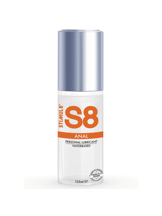 Stimul8 S8: lubricante anal base agua 125 ml