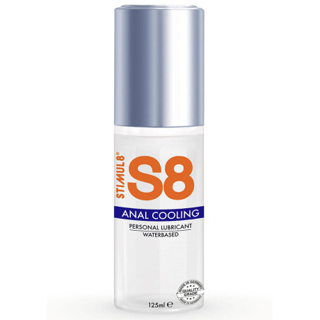 Stimul8 S8: lubricante anal efecto frío 125 ml