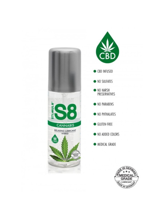 STIMUL8 - S8 LUBRICANTE HÍBRIDO CANNABIS