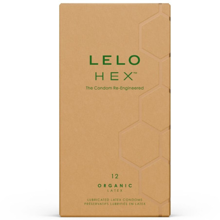 LELO - HEX ORGANIC PRESERVATIVO CAJA