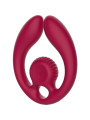 Snail Vibe Gizi Duo: vibrador doble para parejas con mando