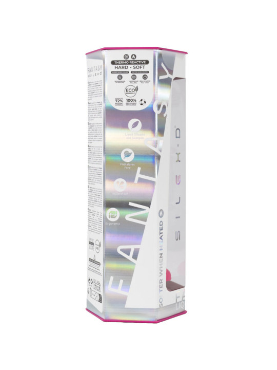 SILEXD - DREAMY DILDO FANTASY SILICONA LIQUIDA TERMOREACTIVO 18.5 CM