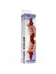 Get Real Skin: consolador doble realista de silicona, 35-46 cm
