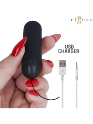 INTENSE - KAREN MINI BALA VIBRADORA 10 MODOS RECARGABLE