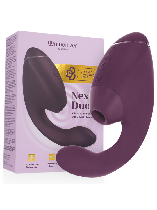 Womanizer Duo Next: succionador y vibrador de punto G