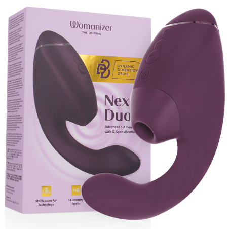 Womanizer Duo Next: succionador y vibrador de punto G