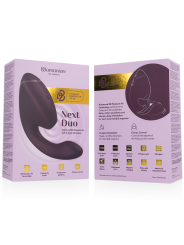 Womanizer Duo Next: succionador y vibrador de punto G
