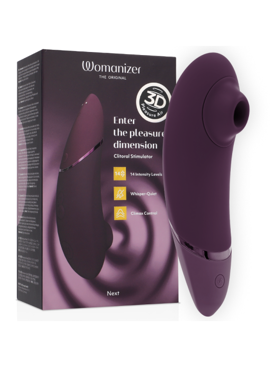 Womanizer Next: succionador de clítoris 3D Pleasure Air