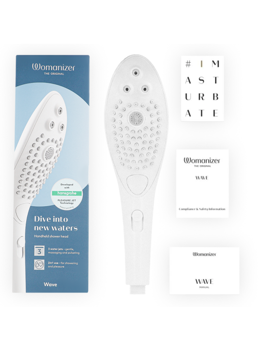 Womanizer Wave: cabezal de ducha estimulador de clítoris