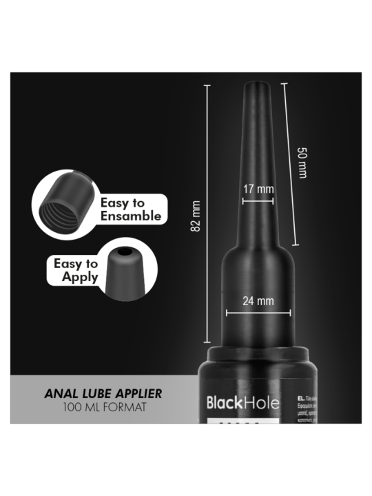 BLACK HOLE - APLICADOR DE LUBRICANTE ANAL