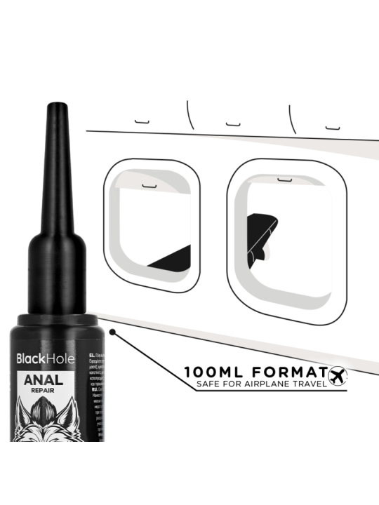 BLACK HOLE - APLICADOR DE LUBRICANTE ANAL