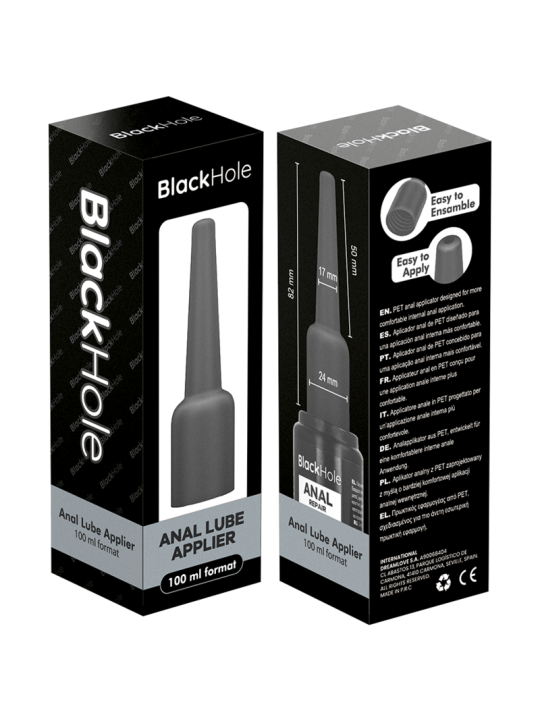 BLACK HOLE - APLICADOR DE LUBRICANTE ANAL