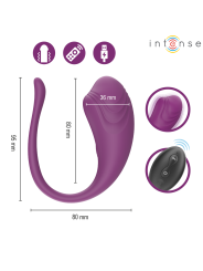 INTENSE - OLIVIA HUEVO VIBRADOR CONTROL REMOTO