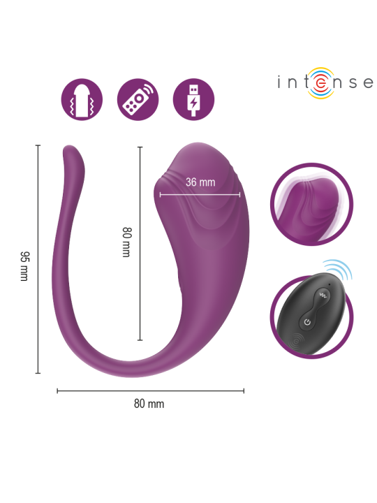 INTENSE - OLIVIA HUEVO VIBRADOR CONTROL REMOTO