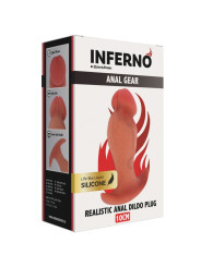 Hidden Desire Inferno: plug anal realista de 10 cm