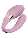LELO Tiani Twist en color rosa, vibrador para llevar durante la penetración
