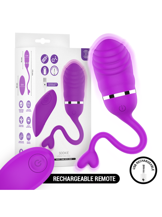 INTENSE - SOOKIE HUEVO VIBRADOR CON CONTROL REMOTO