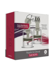 SHE.E.O - SUCCIONADORES PARA PEZONES Y CLÍTORIS
