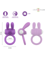 INTENSE - HOPPS ANILLO PARA PENE VIBRADOR CON ESTIMULACIÓN CLITORIANA