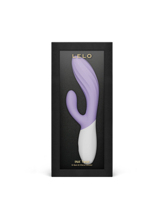 LELO - INA TWIST VIBRADOR RABBIT PUNTO G Y CLÍTORIS LAVANDA