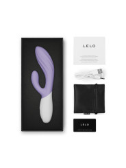 LELO - INA TWIST VIBRADOR RABBIT PUNTO G Y CLÍTORIS LAVANDA