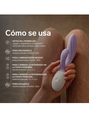 LELO - INA TWIST VIBRADOR RABBIT PUNTO G Y CLÍTORIS LAVANDA
