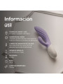 LELO - INA TWIST VIBRADOR RABBIT PUNTO G Y CLÍTORIS LAVANDA