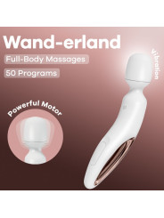 Satisfyer Wand-erland: masajeador tipo wand XXL sumergible