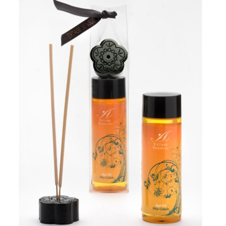 EXTASE SENSUAL - ACEITE ESTIMULANTE CALOR PIÑA COLADA